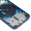 iPhone 12 Mini Blue Back Cover Assembly with Keys & Wireless Charging