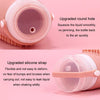 100ml Shower Bath Brush Dispenser Bottle Travel Portable Shampoo Cosmetic Lotion Dispenser Bottle(Dark Pink)