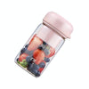 LL-GZ19 Juicer Rechargeable Household Mini Juice Cup Portable Student Dormitory Small Electric Juice Cup(Pink)