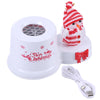 K910 LED Christmas Snowman Decor Projection Lamp(White)
