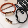 XJ-73 20cm USB to 8 Pin Bracelet Charging Data Cable(Black)