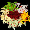 100pcs Red Headed Bread Worm Suite Fake Bait