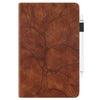 For Samsung Galaxy Tab S9 / S9 FE Life Tree Series Horizontal Flip Leather Tablet Case(Brown)
