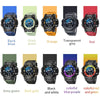 SMAEL 8049 Waterproof Sports Watch Men Multi-function Night Light Electronic Watch(Black Gold)