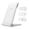 NILLKIN NKT12 3-in-1 Wireless Charger with Huawei Watch Charger, Plug Type:EU Plug (White)