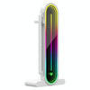 COOLMOON GH3 Computer ARGB Vertical Adjustable Lens Graphics Card Holder, Style: No Temperature Display White