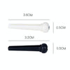 100 PCS Plastic Conical Cone String Nail for Guitar(Black)