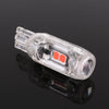 10 PCS T10 DC12V / 1W Car Clearance Light 5LEDs SMD-3030 Lamp Beads (Red Light)
