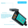 WUPP ZH-1422C1 Motorcycle Square Dual USB Fast Charging Charger with Switch + Integrated SAE Socket
