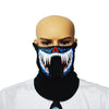 FG-MA-02 Halloween Mask Voice Control LED Cold Light Terror Cosplay Mask