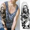 Large Arm Sleeve Waterproof Temporary Tattoo Sticker(DZ-114)