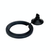 10x Aquarium Fish Food Feeder | Floating Ring | Black | PVC