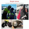 GIYO Outdoor Half-Finger Gloves Mountain Road Bike Cycling Gloves, Size: L(Red)