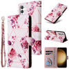 For Samsung Galaxy S25+ 5G Marble Bronzing Stitching Leather Phone Case(Rose Gold)