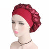 2 PCS TJM-301 Night Cap With Wide Brim And Elasticity Headband Ladies Chemotherapy Cap Hair Care Hat, Size: M 56-58cm(Silver)
