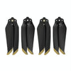 2 Pairs Sunnylife 7238F-2 For DJI Mavic Air 2 / Air 2S Low Noise Quick-release Propellers(Gold)