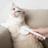 Pet De-Shedding Comb for Cats & Dogs - Knotting & Thinning (White)