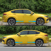 2 PCS/Set D-487 Stripe Pattern Car Modified Decorative Sticker(Blue)