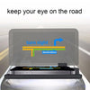 Car HUD Head Up Display, Phone GPS Mount for 6" Smartphones (Black)