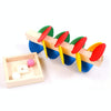 3 PCS Baby Educational Blocks Wooden Tree Marble Ball Run Track Game Intelligence Smart Children Toys