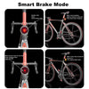 Bicycle Smart Sensor Brake Light USB Tail Light Warning Light(Red)