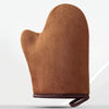 Anointing Gloves Quickly Rub Body Lotion Tool Apply Sunscreen Essential Oil Flocking Massage Gloves, Style: Large2 Brown