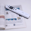iScan02 WiFi Double Roller Mobile Document Portable Handheld Scanner with LED Display,  Support 1050DPI  / 600DPI  / 300DPI  / PDF / JPG / TF(White)