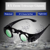 8x Fishing Binoculars Zoomable Telescope Glasses ,Style: Telescope+Three-color Clip