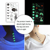 10 PCS Waterproof Color Luminous Tattoo Sticker Face Sticker(EX-029)