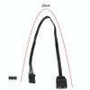 3Pin For Pirate Ship Controller Adapter Cable QL LL120 ICUE Divine Light Synchronization(25cm)