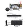 Mirror Projection Clock 2 Groups Alarm Mode with Vibrator(TS-9211)