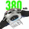 LEMFO ELF3 1.39 inch TFT Round Screen Outdoor Silicone Strap Smart Watch Supports Blood Oxygen Monitoring(Silver)