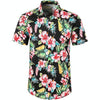 Summer Men 3D Digital Printing Beach Casual Short-sleeved Shirt, Size: XXL(1)