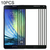 10x Samsung Galaxy A7 (2015) Black Front Outer Glass Lens
