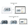 PULUZ 30cm Folding Ring Light Board Photo Lighting Studio Shooting Tent Box Kit Box with Shadowless Light Panel