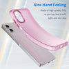 For Samsung Galaxy A06 4G Frosted Translucent TPU Hybrid PC Full Coverage Phone Case(Pink)