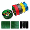 2 PCS PROBEROS 4 Edited 100M Strong Horse Fish Line, Line number: 0.4 / 6LB(Yellow)