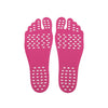 Invisible Anti-slip Summer Beach Sandals Insole Size: XL, Length: 27 cm(Magenta)