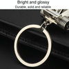 F1 Racing Car Keychain Portable Bag Decoration Pendant, Style: X-035 Hollow Black