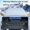 SUITU R-3945 Car Winter Front Glass Snow Shield Defrost Sunshade Thickened Car Clothing, Style: Non-magnet Three Layers Thickened
