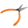 Mini Jeweler Flat Nose Pliers Hand Tool with Soft Grips (Orange)