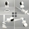 Flexible Twist Mount for Most Cameras with 1/4 Turnbuckles(White)