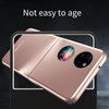 For Huawei P50 Pocket Skin Feel Frosted Electroplated Phone Case(Rose Gold)