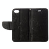 For  iPhone 8 & 7   Pressed Flowers Butterfly Pattern Horizontal Flip Leather Case with Holder & Card Slots & Wallet(Black)