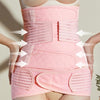 Postpartum Abdomen Belt Corset Belt Can Wear Elastic Abdomen Belt In All Seasons, Size: M(Black Two-piece Set)