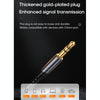 JOYROOM SY-A02 8 Pin to 3.5mm Port High-fidelity Audio Cable, Length:2m(Black)