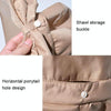 8112 Ladies Sunshade Large Brim Ponytail Bucket Hat(Khaki)