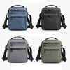 Men Casual Shoulder Bag Oxford Cloth Sports Crossbody Chest Bag(Gray)