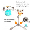 Outdoor Camping 3 In 1 Self-closing Aluminum Alloy Stove Adapter Tool