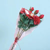 Flower Packaging Bag Trapezoid Bag Dried Flower Bag(White)